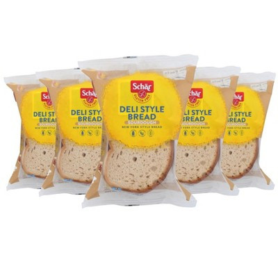 Schar Gluten-Free Deli Style Bread Sourdough - Case of 5/8.5 oz | Target