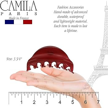 Camila Paris CP2529 French Hair Clip for Women for Thick Hair for Long Curly Wavy Hair, Red, Girl... | Amazon (US)