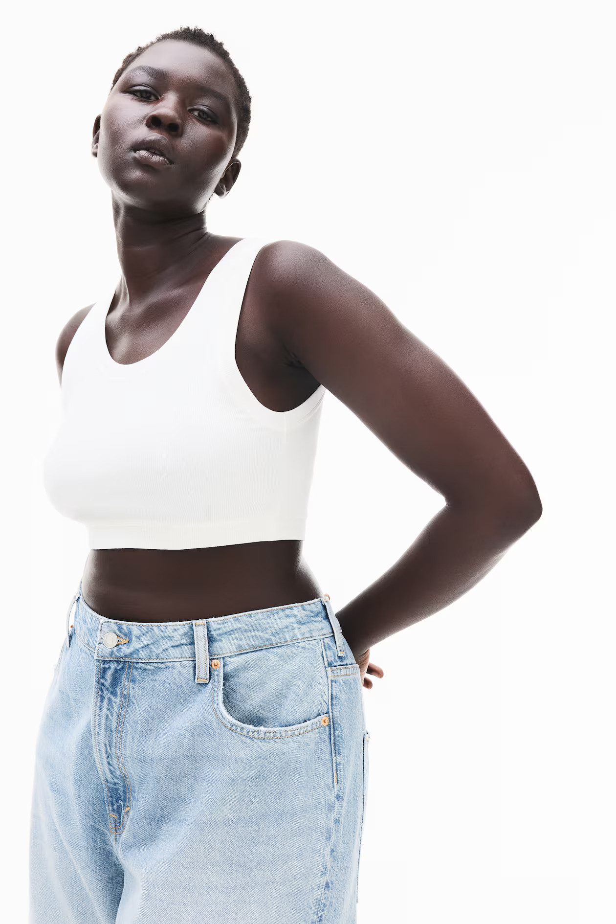 Cropped tank top | H&M (US + CA)