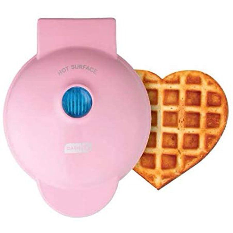 DASH Pink Heart Mini Waffle Maker | Walmart (US)