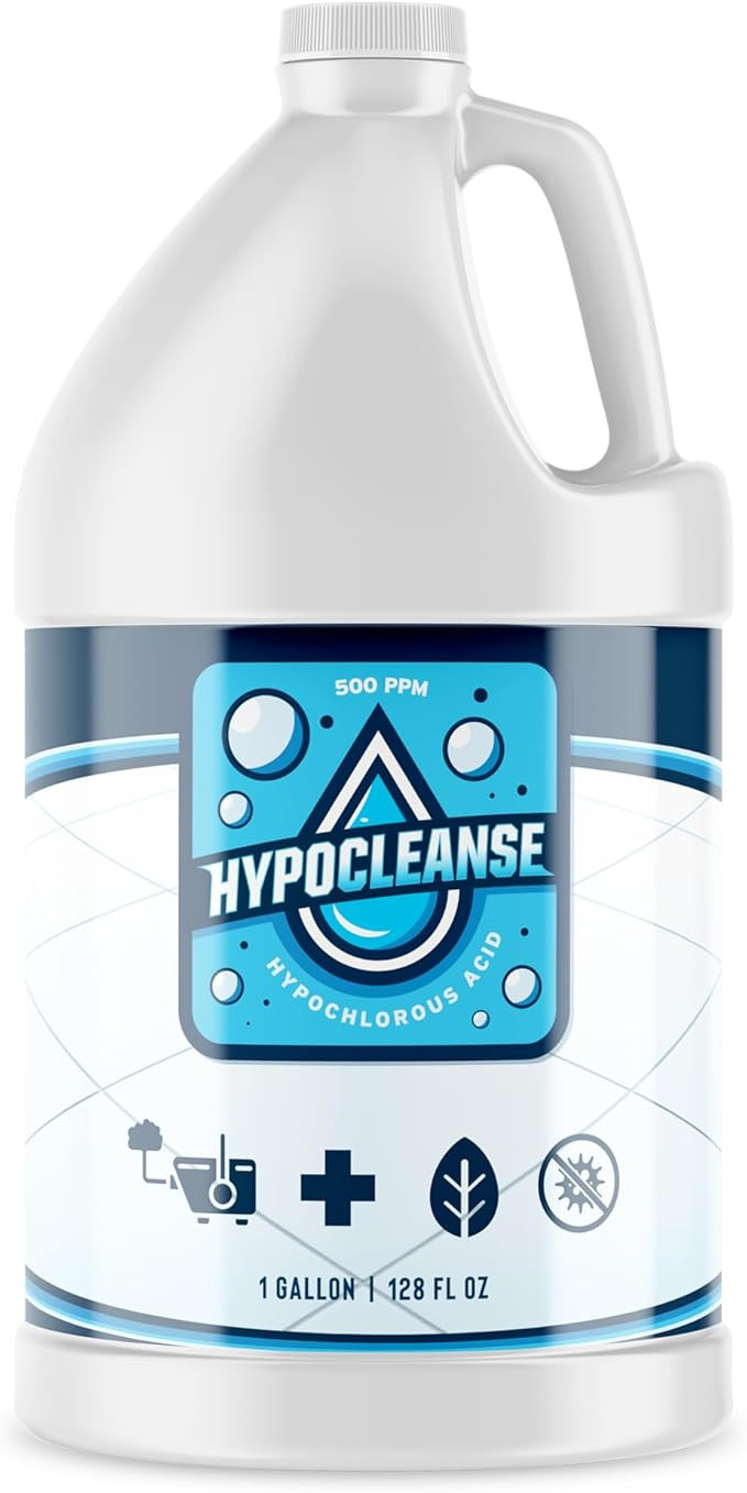 Hypochlorous Acid | HOCl | 500 PPM | 1 Gallon | Multi-Surface Cleaner | Amazon (US)