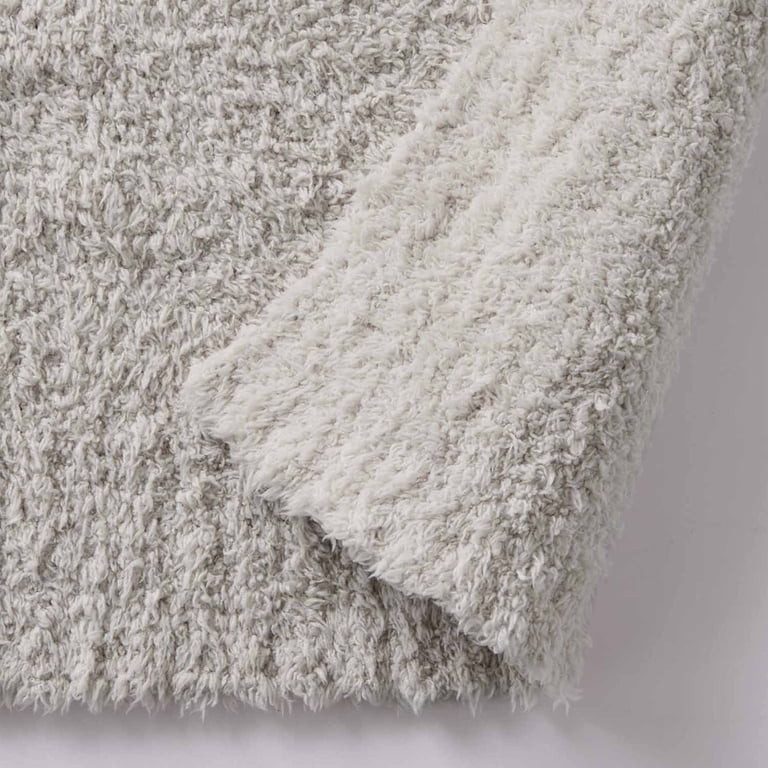 Better Homes and Gardens Beige Cozy Knit Throw, 50" x 72" | Walmart (US)