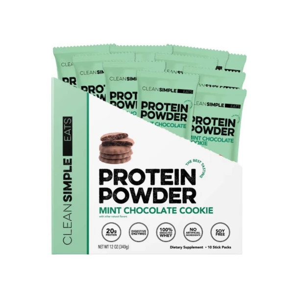 Clean Simple Eats Protein Powder Single Serving - 10 Pack | Scheels