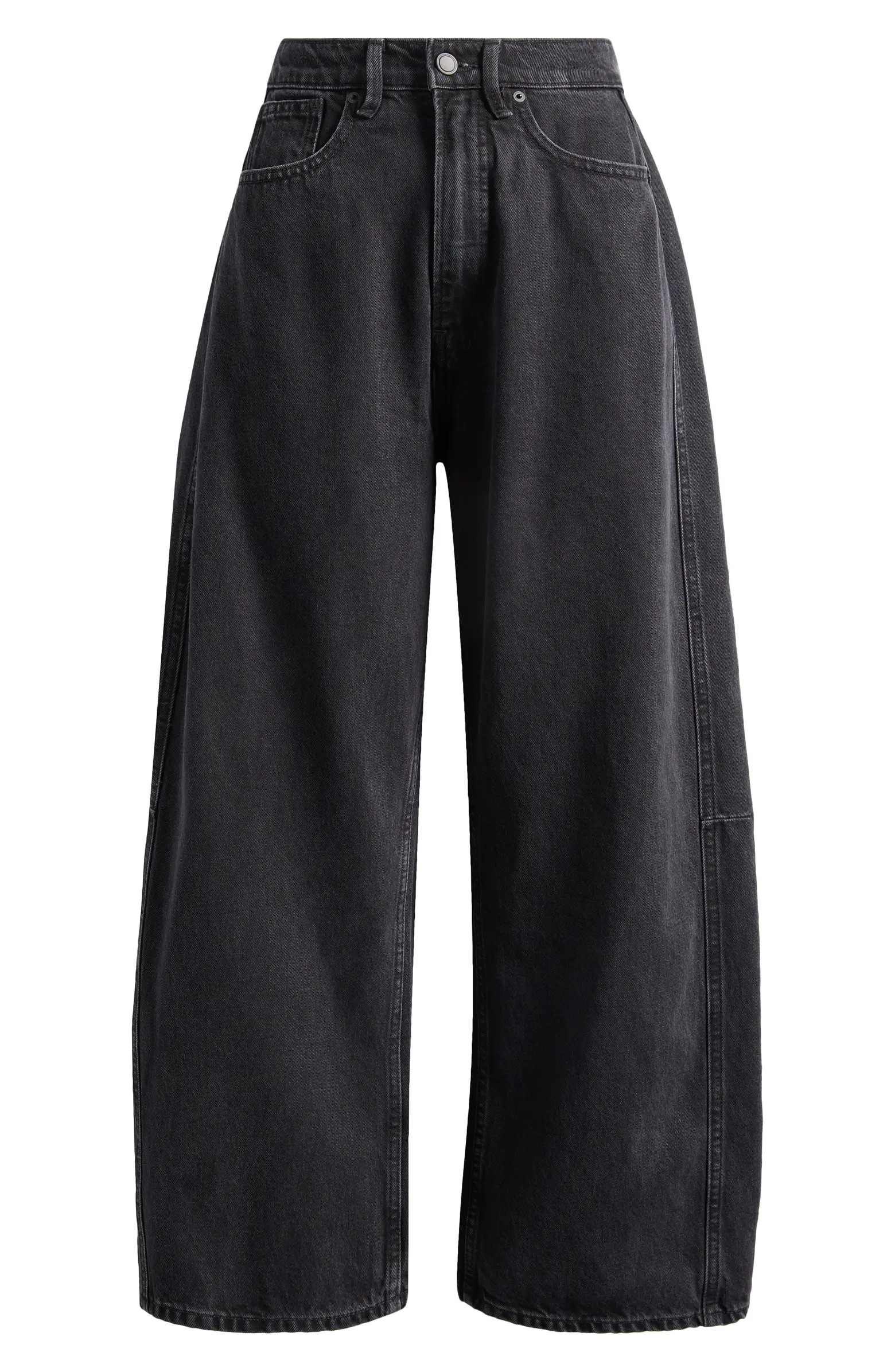 Good American Good Extreme Super High Waist Barrel Jeans | Nordstrom | Nordstrom