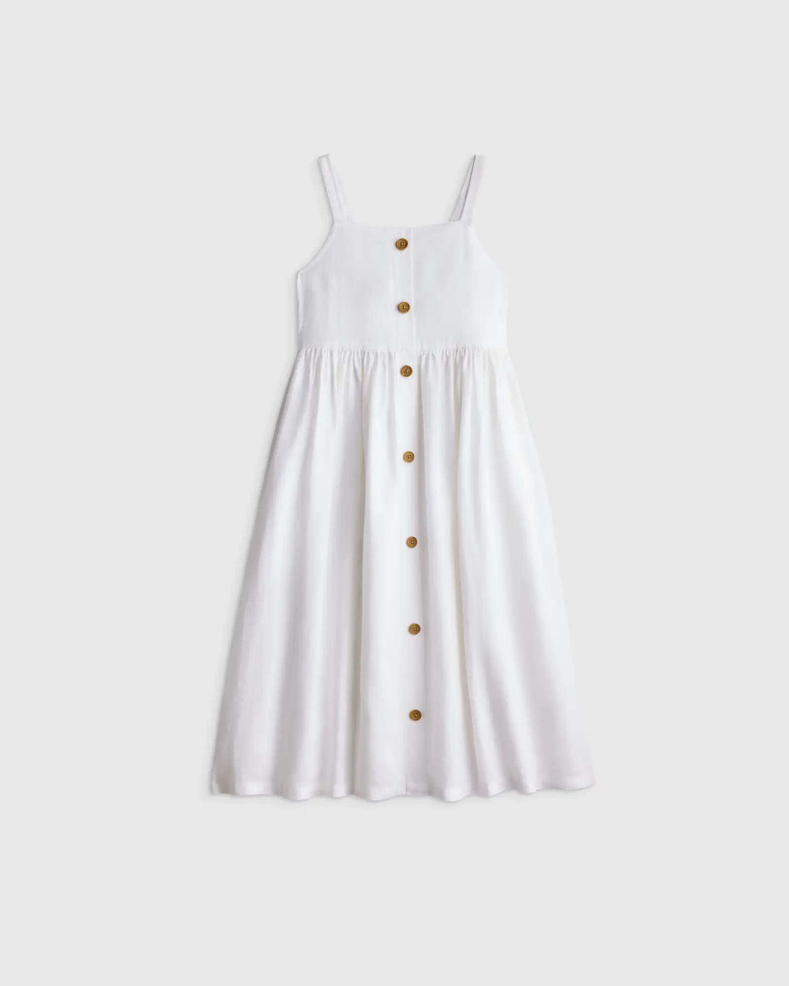 Girls Sleeveless 100% Linen Dress | Quince