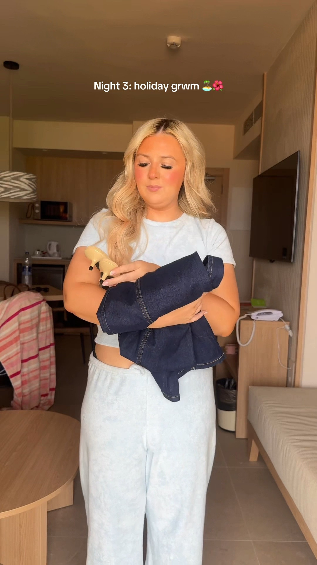 Night 3: holiday get dressed with me 🌺🏝️

#LTKuk #LTKsummer