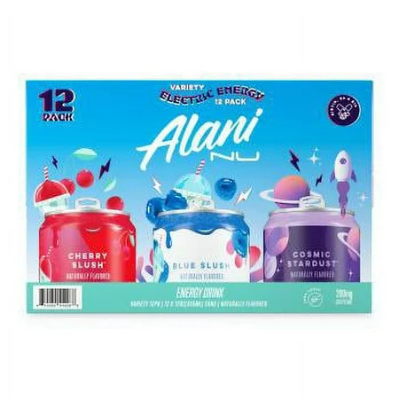 Alani Nu Energy Drink - Electric Energy Variety Pack - 12oz Cans - (12 Pack) | Walmart (US)