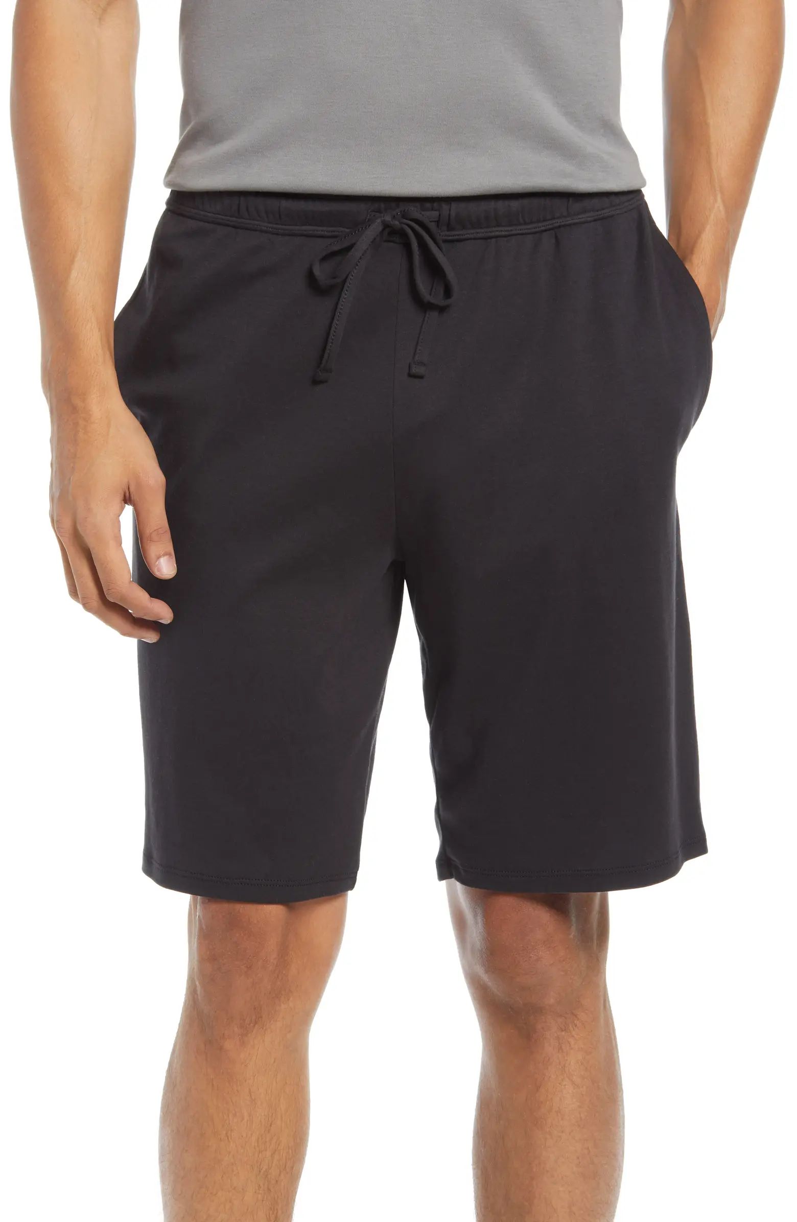 Knit Pima Cotton Drawstring Shorts | Nordstrom