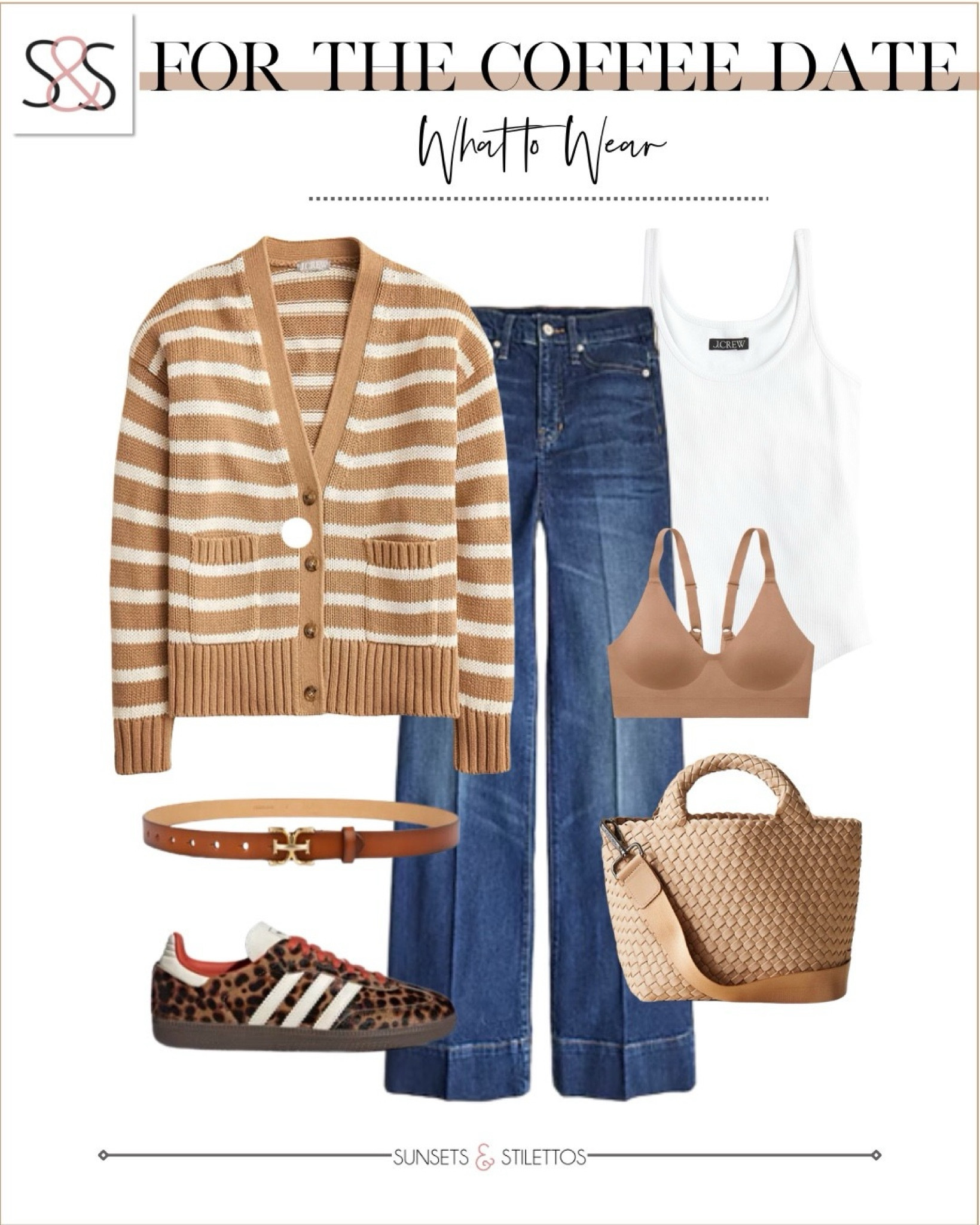 These leopard Adidas sneakers are amazing with anything including a cardigan and wide leg jeans!

Sunsets and Stilettos, workwear, adidas sneakers 

#LTKTravel #LTKSeasonal #LTKOver40