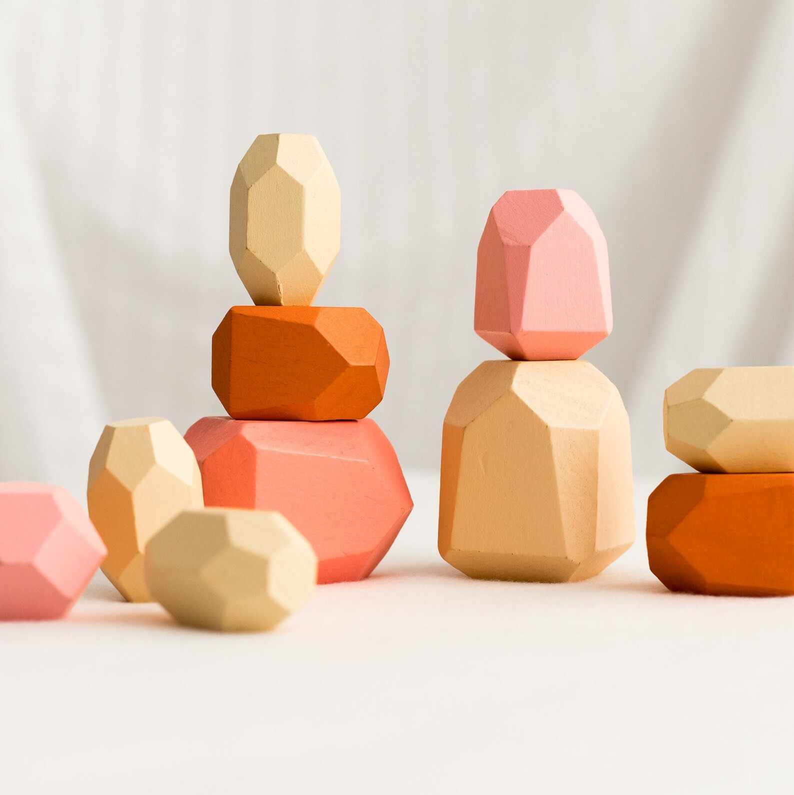 Wooden Kids Toys Wooden Stacking Stones Balancing Stones - Etsy.de | Etsy (DACH)