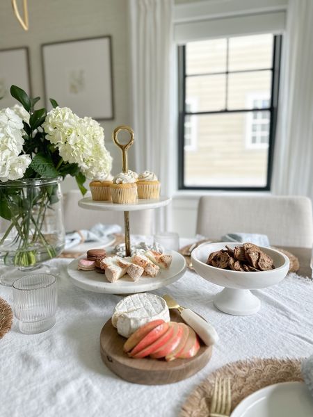 Timeless and classic entertainment essentials from @peperandvetiver. This marble and goldtiered serving tray screws together, making it easy to store. I love these small footed marblebowl and teak cheeseboard. Makes a perfect housewarming or hostess gift. Use code MEREDITH15 for 15% off at @pepperandvetiver. #ad

#LTKSeasonal #LTKhome #LTKsalealert