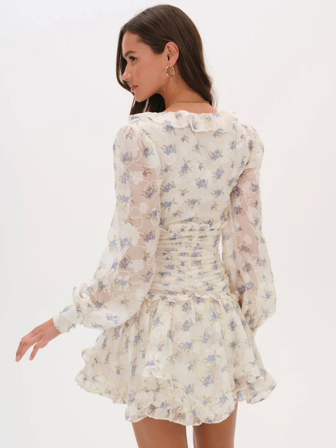 Jayleen Mini Dress \u2014 White | For Love & Lemons