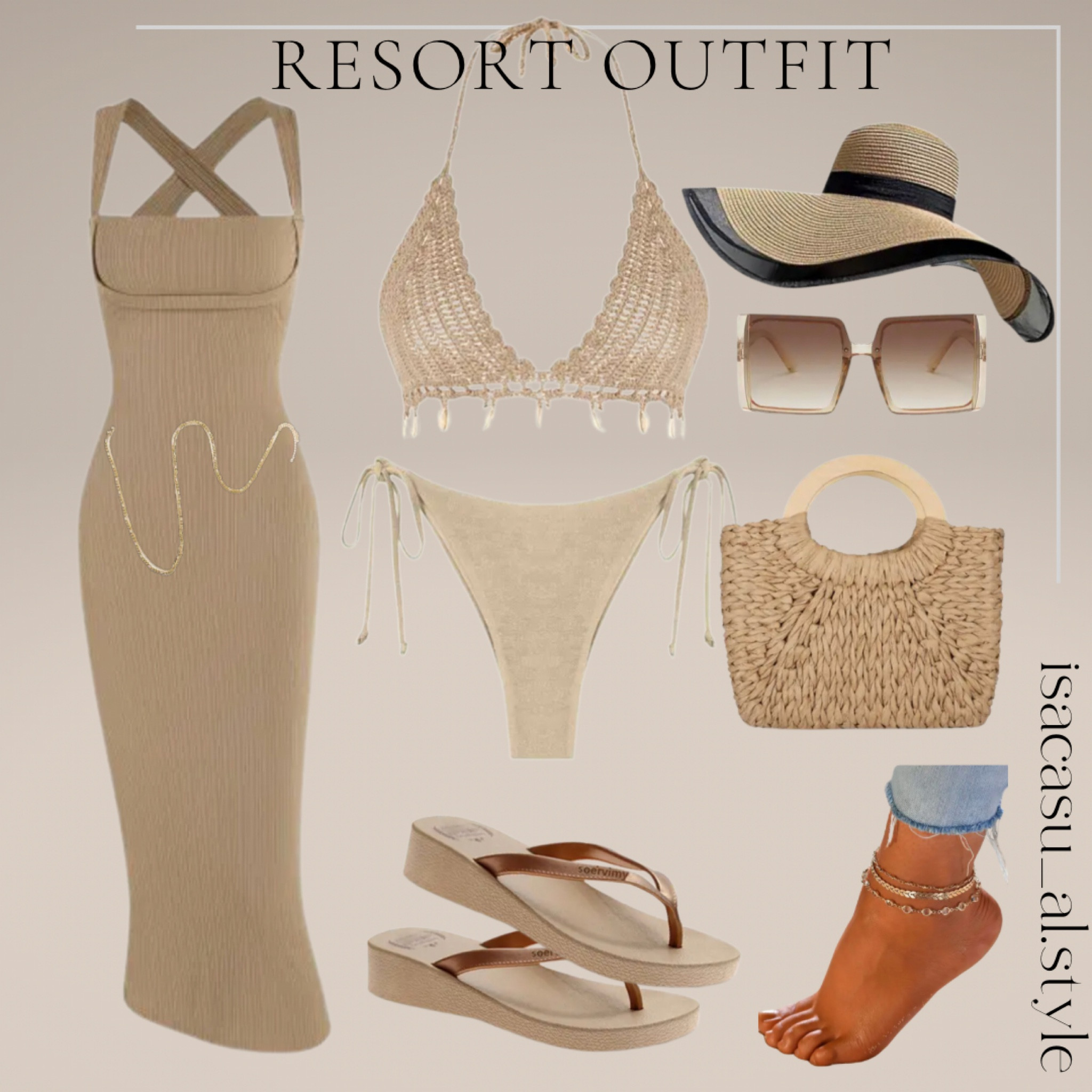Resort look  beachwear 

#LTKeurope #LTKSeasonal #LTKFind