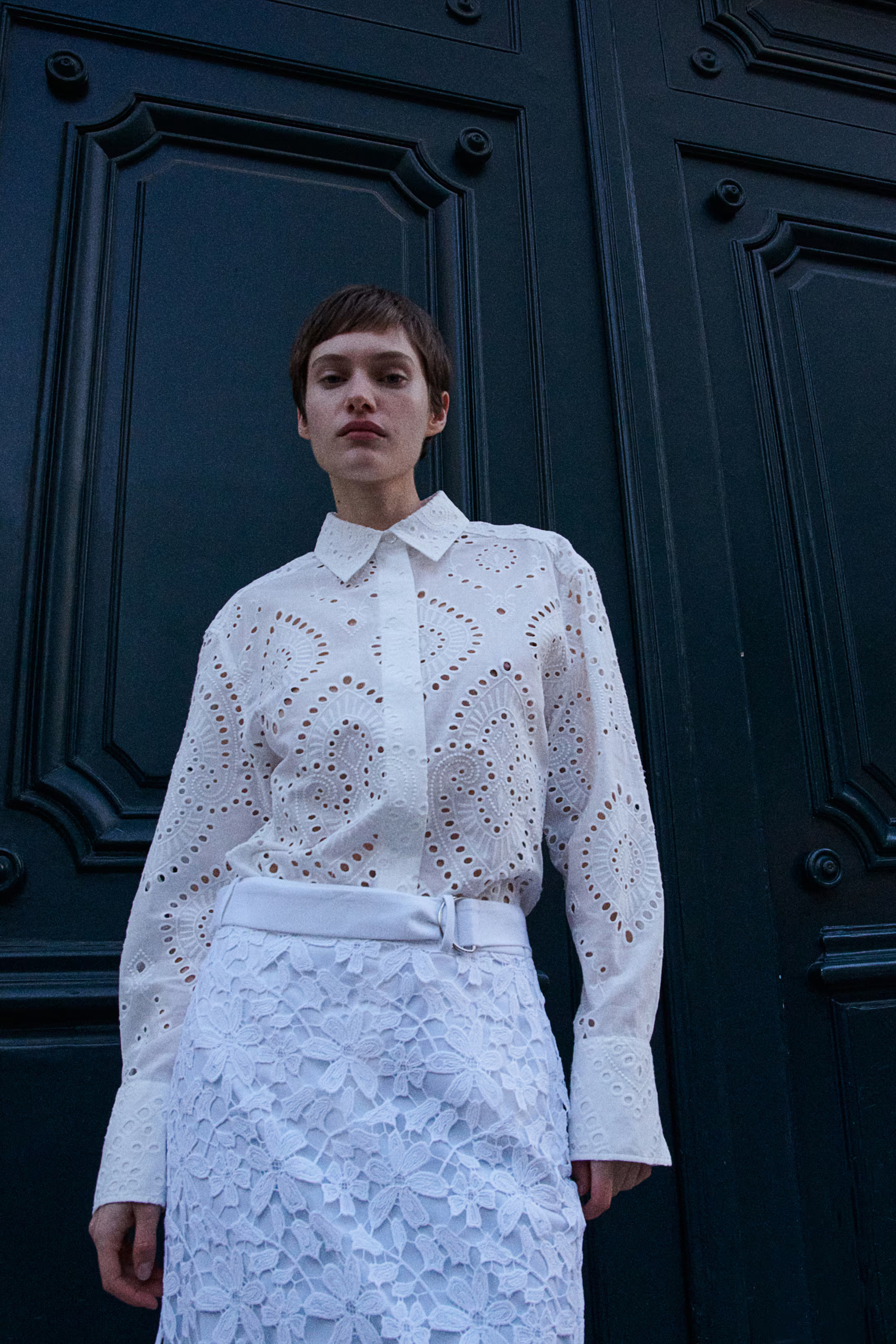 Broderie anglaise shirt | H&M (UK, MY, IN, SG, PH, TW, HK)