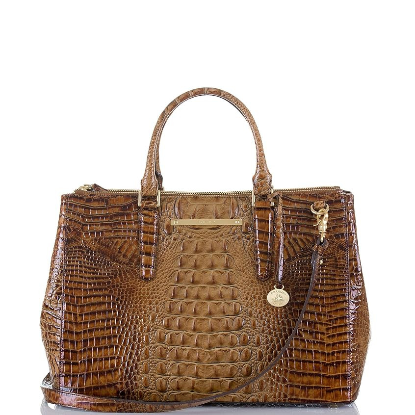 Lincoln Satchel Toasted Almond Melbourne | Brahmin