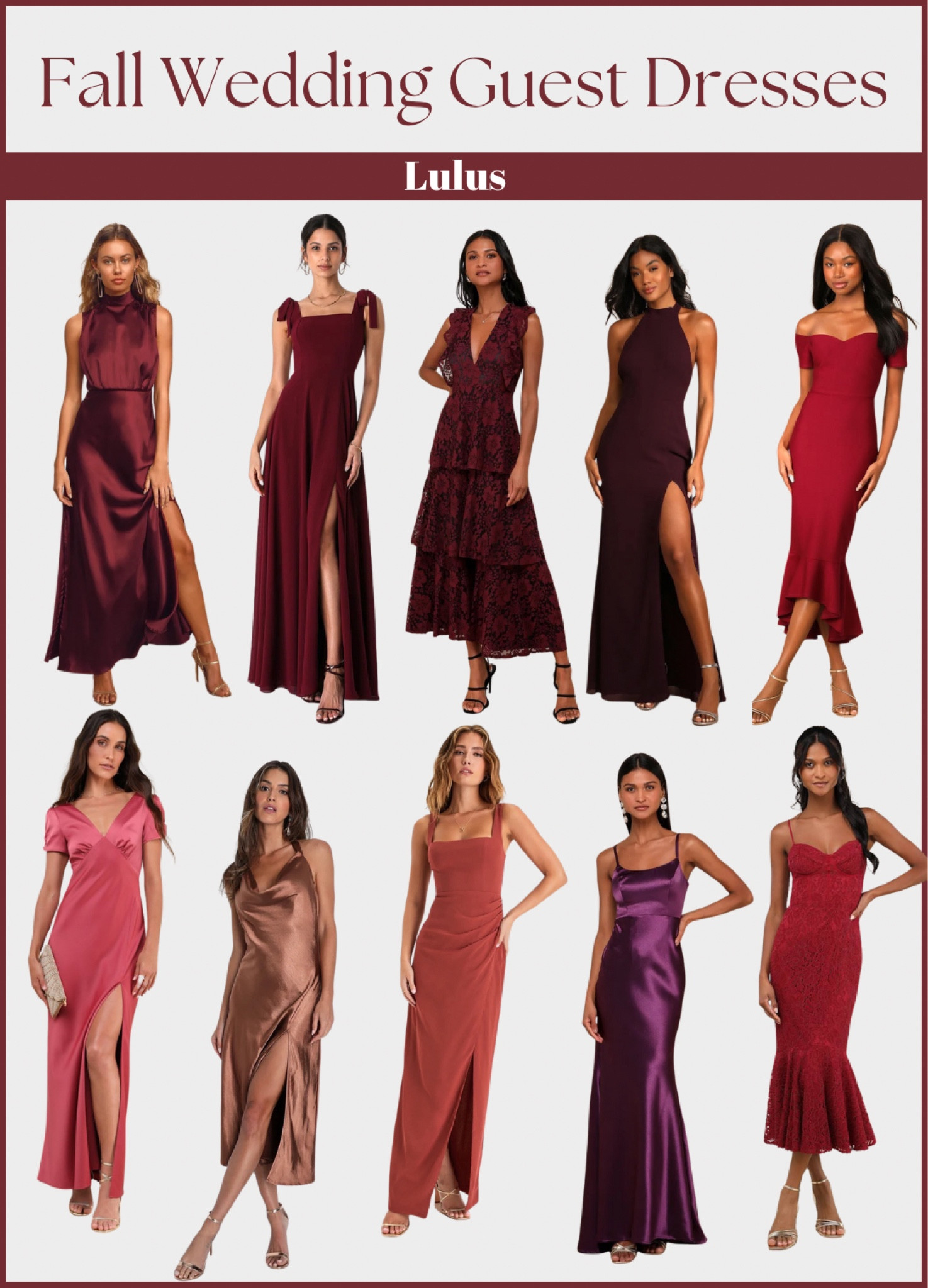 Beautiful fall dresses from Lulus! Most are less than $100! Perfect for fall weddings! 

#fallweddingguestdress #falldress



#LTKWedding #LTKFindsUnder100 #LTKSeasonal