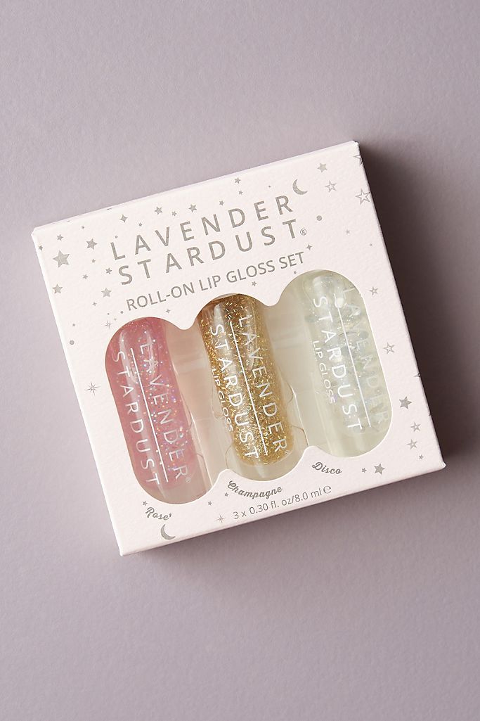 Lavender Stardust Roll-On Lip Gloss Gift Set | Anthropologie (US)