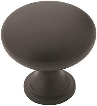 Amerock Allison Value 1-1/4 in (32 mm) Flat Black Cabinet Knob - 25 Pack | Amazon (US)