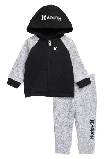 Fleece Hoodie & Jogger Set | Nordstrom Rack