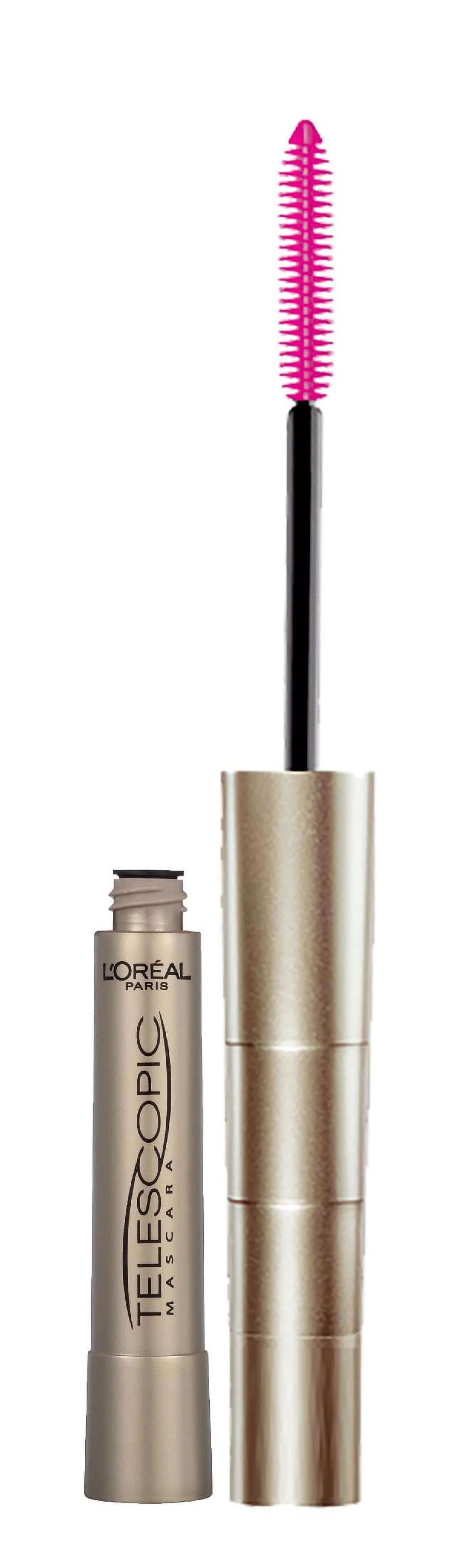 L'Oreal Paris Telescopic Original Washable Mascara, Blackest Black, 0.27 fl oz | Walmart (US)