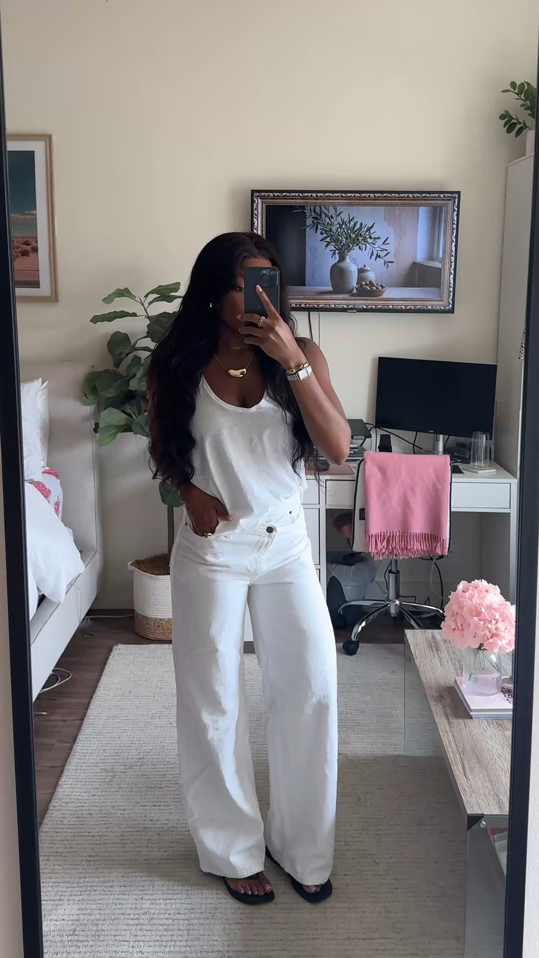 all white outfits >>> 

#summeroutfit #ootd 

#LTKShoeCrush #LTKStyleTip #LTKFindsUnder100