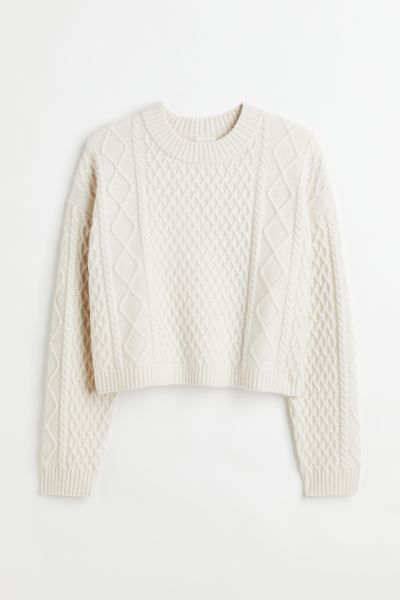 H&M+ Cable-knit Sweater | H&M (US)