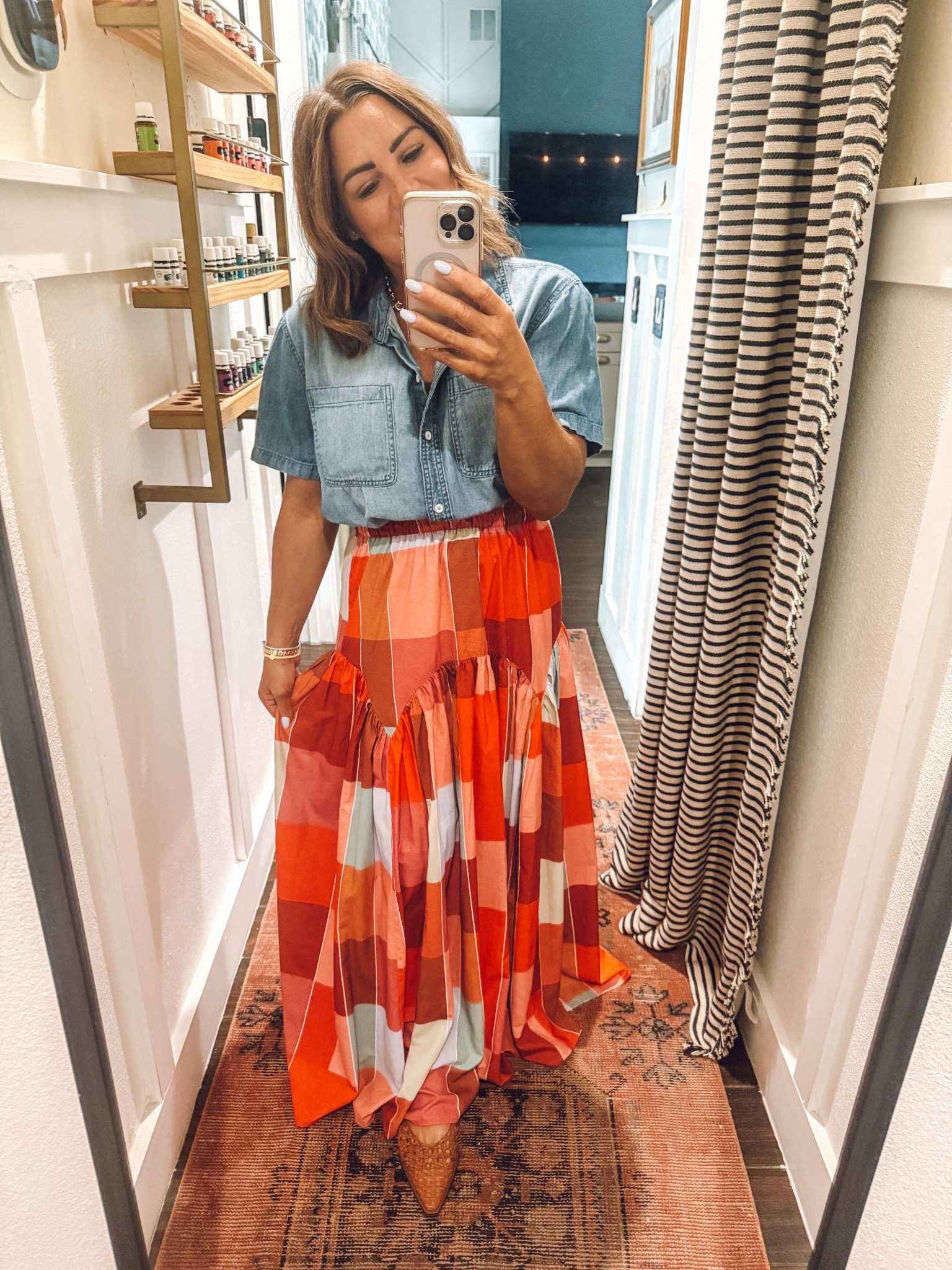 Absolutely love this skirt! It’s so fun and perfect for spring & Summer  

#LTKootd #LTKOver40 #LTKPetite