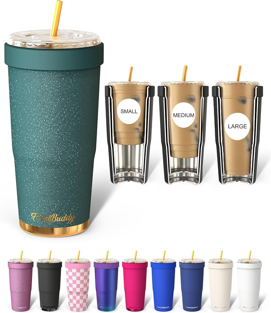 Frost Buddy Togo Buddy 30 oz Stainless Steel Vacuum Insulated Tumbler To Go Coffee Cup – Iced C... | Amazon (US)