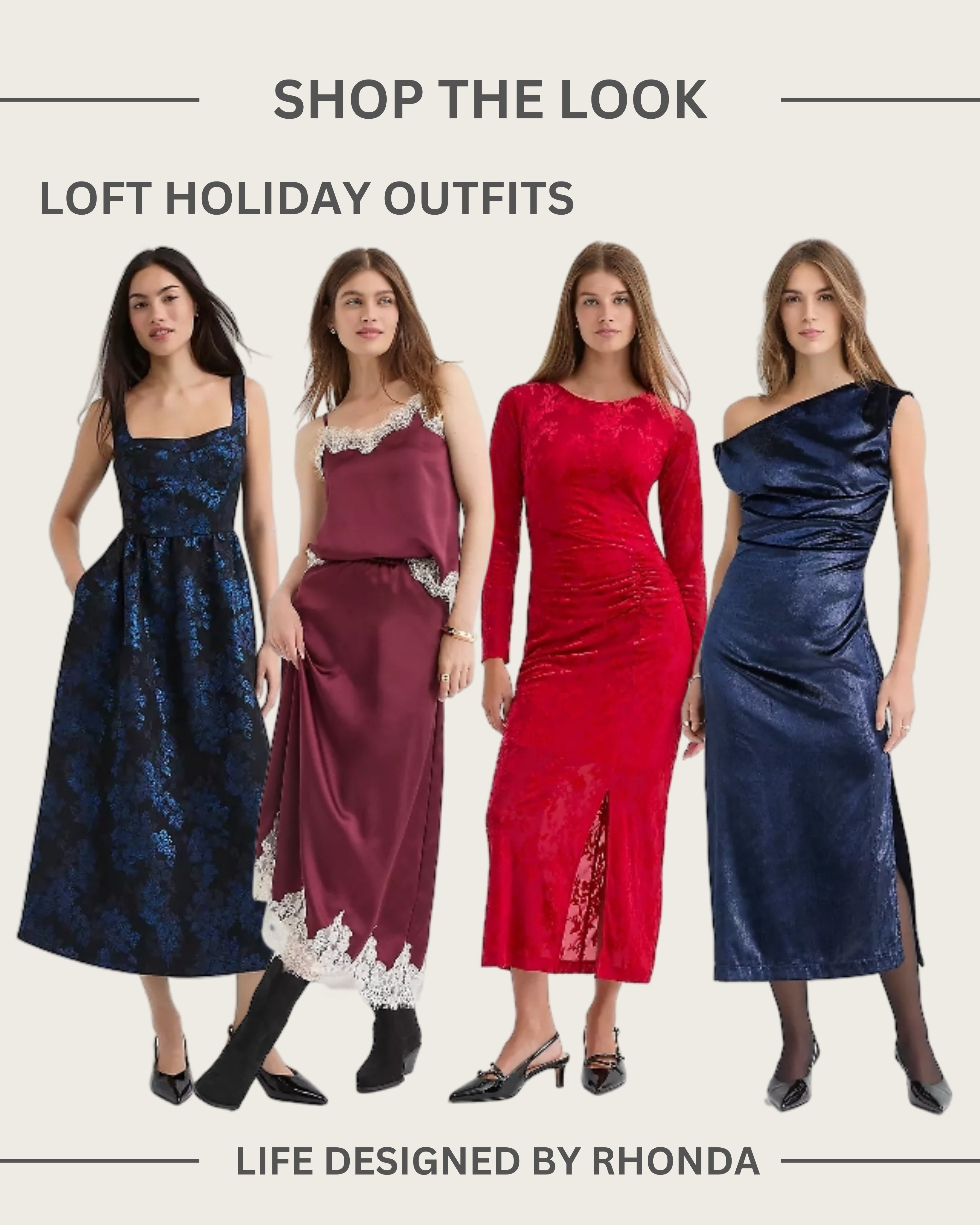 Sparkle season is here! My roundup of the best LOFT holiday dresses is officially live! Find festive colors, flattering fits, and the perfect style for every party on your calendar. Don't wait, shop these looks before they sell out! Tap to shop your perfect holiday dress now! #HolidayDresses #LOFTStyle #FestiveFashion #HolidayOutfit #WinterStyle #ShopTheLook #LTKHoliday #OOTN 

 #LTKHoliday #LTKdayinmylife #LTKootd