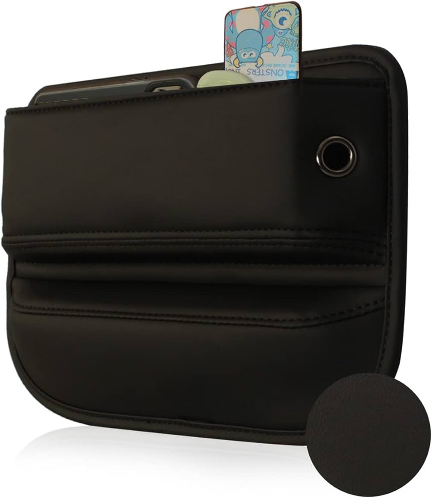 Nalqet Wanfuder Car Seat Gap Filler Leather Car Seat Organizer and Storage Automotive Accessories... | Amazon (US)