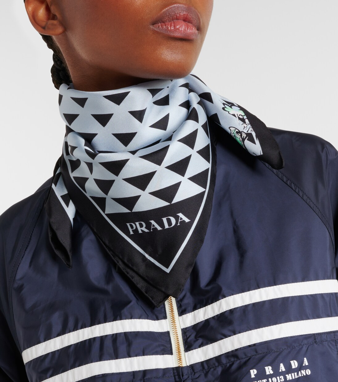 Printed silk twill scarf | Mytheresa (US/CA)