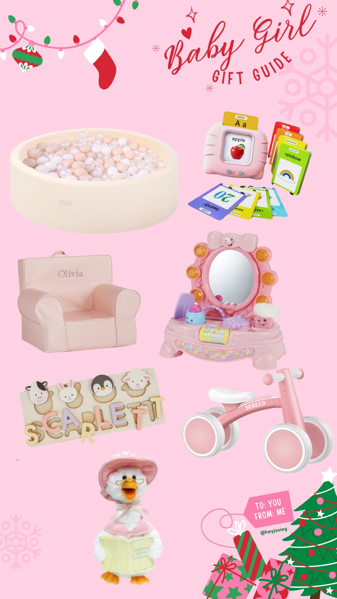 Baby girl gift guide over 1 year old and toddler! 🎅🏼🎀💗

#LTKHoliday #LTKGiftGuide #LTKKids