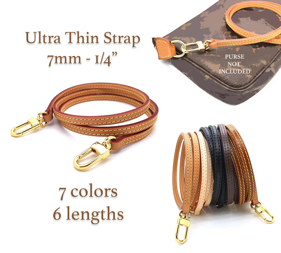 7mm  1/4 Ultra Thin Vachetta Leather Strap Replacement - Etsy | Etsy (US)