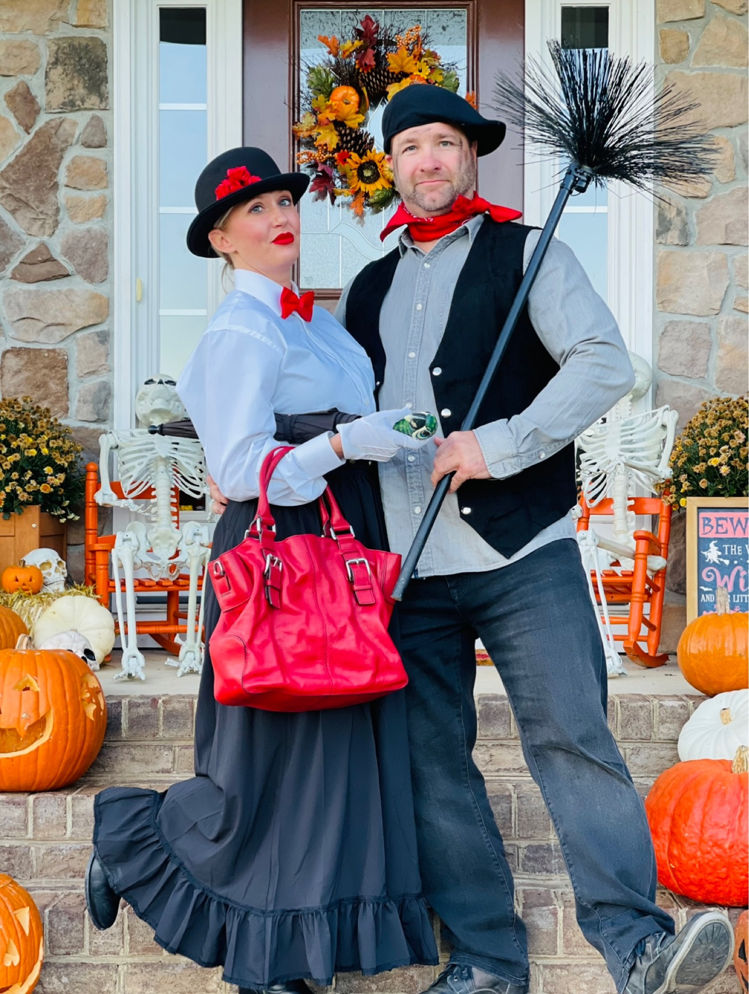 DIY Couples Halloween Costume | Mary Poppins & Bert🎃

#TheLifestylePassport.com



#LTKSeasonal #LTKHalloween