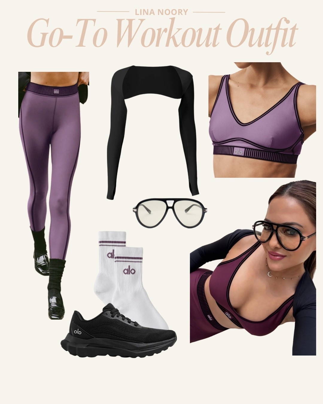 My workout uniform💜

#LTKgrwm #LTKActive #LTKootd