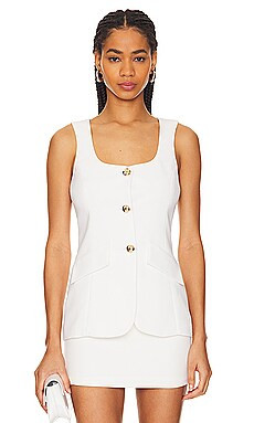 Amanda Uprichard Kya Top in Ivory from Revolve.com | Revolve Clothing (Global)