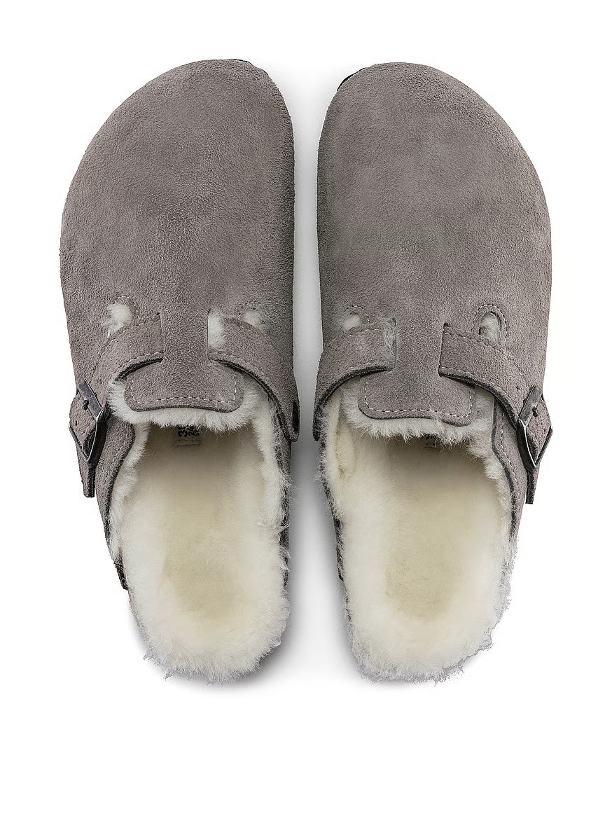 Buy Boston Shearling Clogs, Taupe - Order Shoes online - Victoria's Secret US | Victoria's Secret (US / CA )