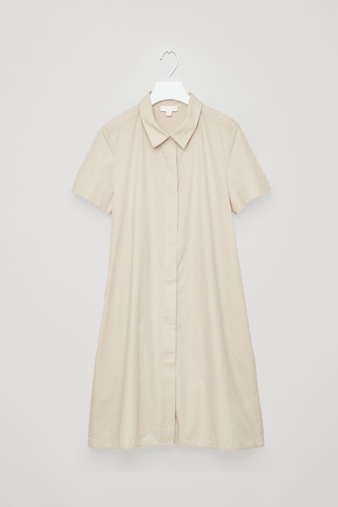 SHIRT DRESS WITH PLEATED BACK | COS (US)