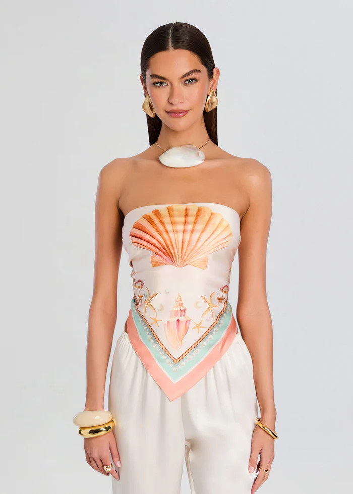 Alivia Silk Top | Retrofete