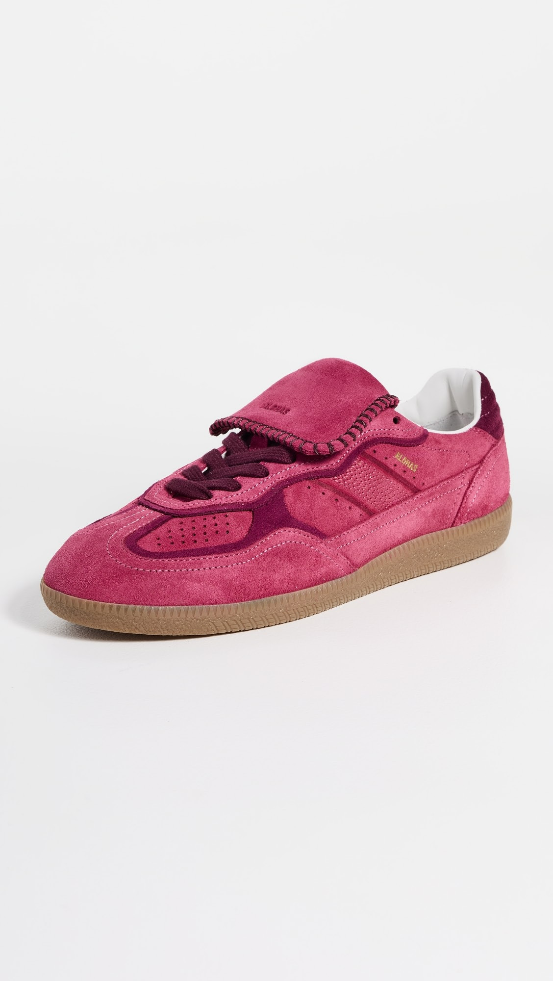 Tb.490 Club Suede Raspberry Leather Sneakers | Shopbop