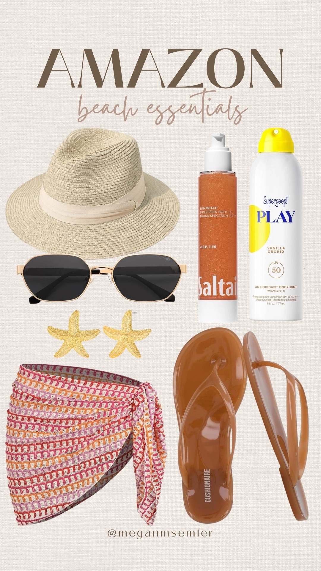 Amazon beach essentials

#LTKgrwm #LTKootd #LTKSwim