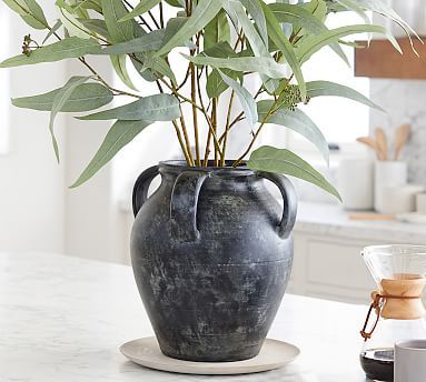 Get The Look: Dreamy Eucalyptus Branch & Rustic Vase | Pottery Barn (US)