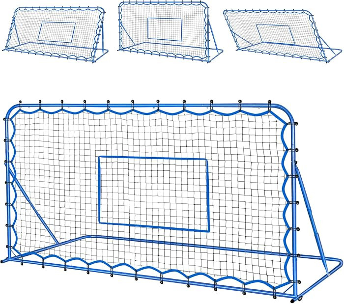 Soccer Rebounder Net, Quick-Switch Angle Bounce Soccer Rebound, Pitch Back Rebounder Soccer Goal ... | Amazon (CA)