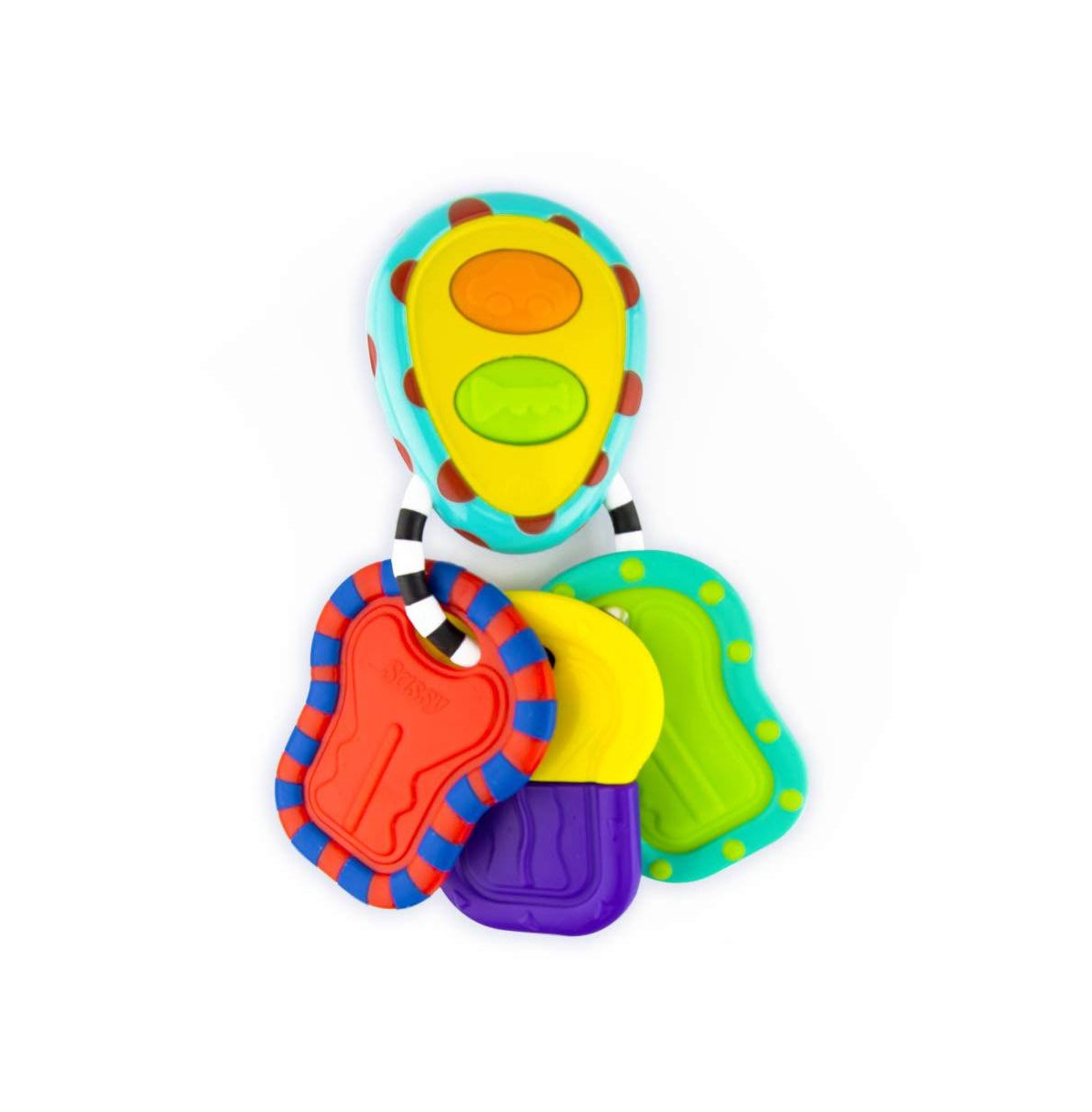 Sassy Electronic Keys, Baby Developmental Toy, 3 months plus - Assorted Pre-pack | Macy's