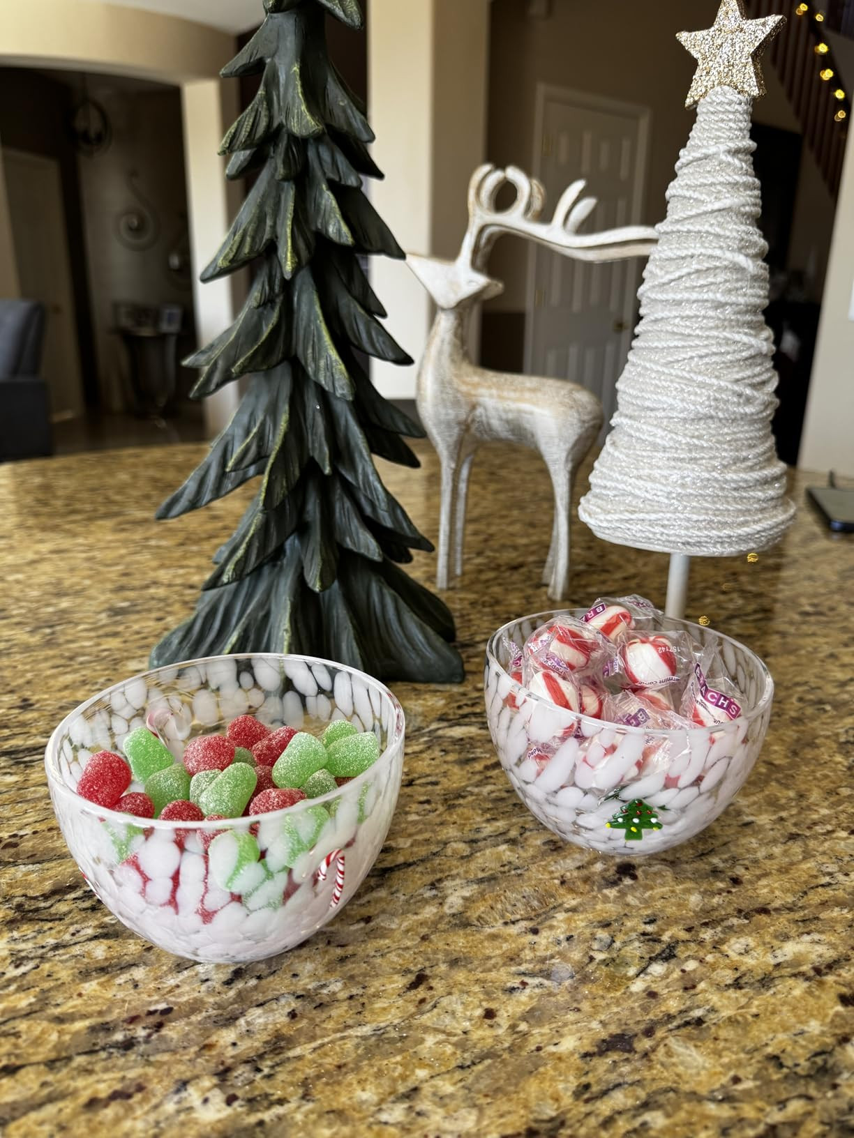 2 Pcs Easter Bunny Candy Bowls Dish, 14oz Spring Carrot Rabbit Serving Bowls Double Old Fashioned... | Amazon (US)