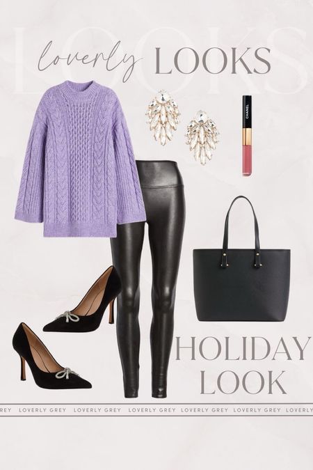 Loverly Grey holiday outfit idea. 

#LTKSeasonal #LTKHoliday #LTKstyletip