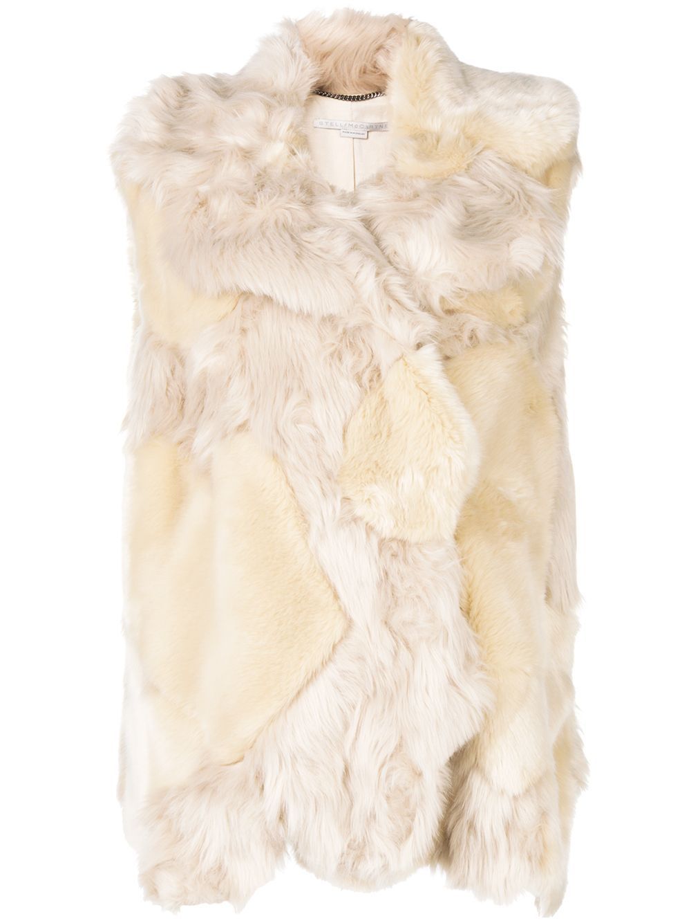 Stella McCartney faux-fur vest - White | FarFetch US