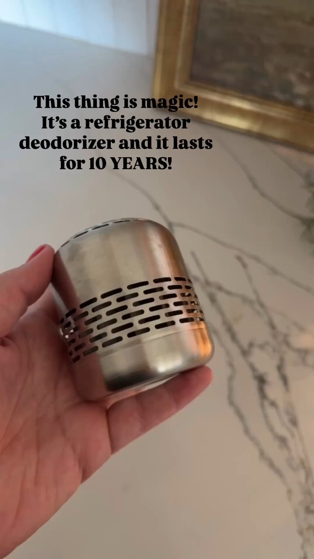 It really works! Refrigerator deodorizer that doesn’t have to be replaced for 10 years!

#LTKFamily #LTKSaleAlert #LTKHome