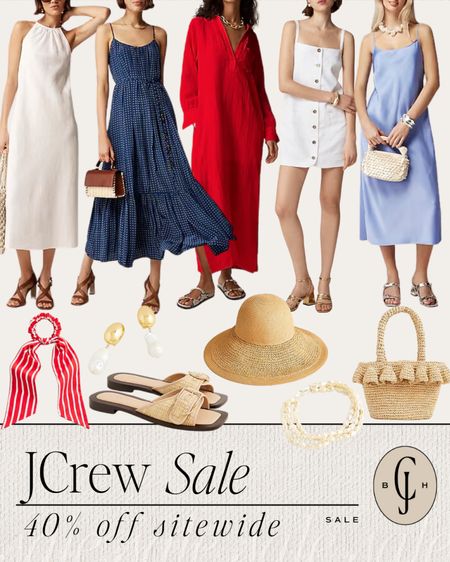 40% off at JCrew during holiday weekend sale!