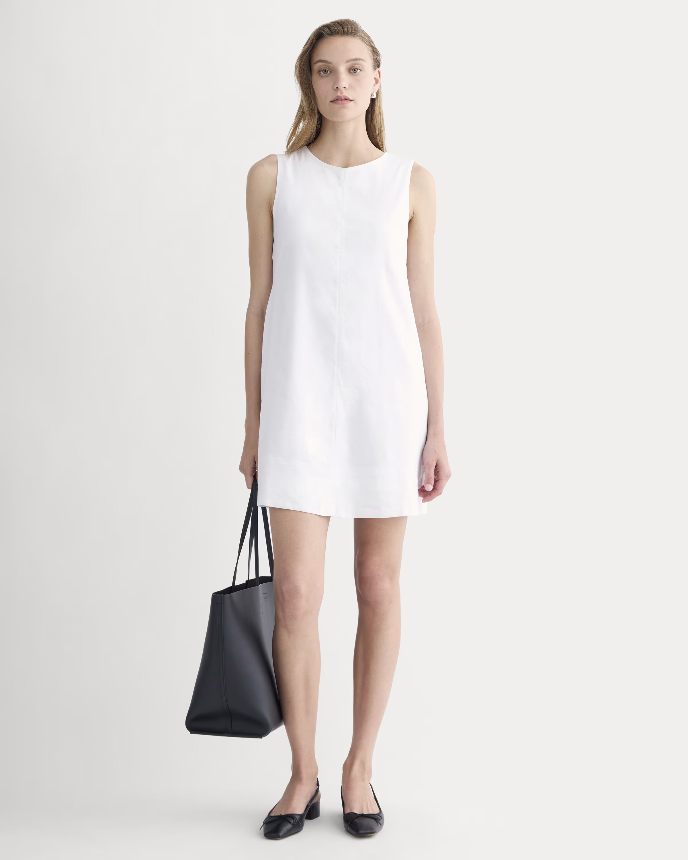 The Shift Dress in Stretch Linen | Everlane